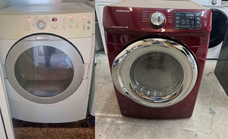 Finding Used Washer And Dryer Near Me In Dallas, Texas