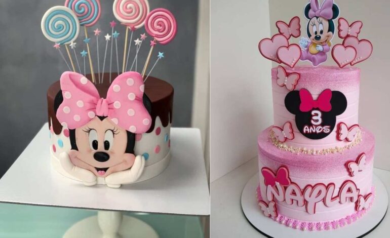 Mickey Mouse Cake Design For Girl