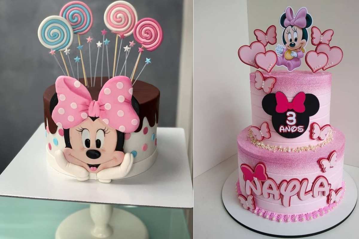 mickey mouse cake design for girl