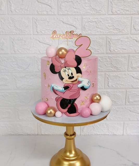 mickey mouse cake design for girl 