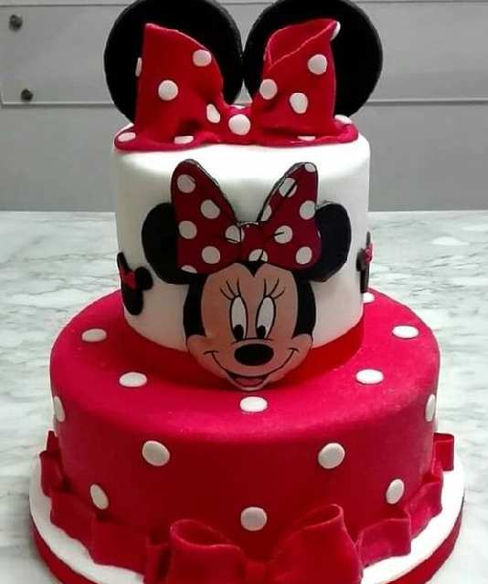 mickey mouse cake design for girl 