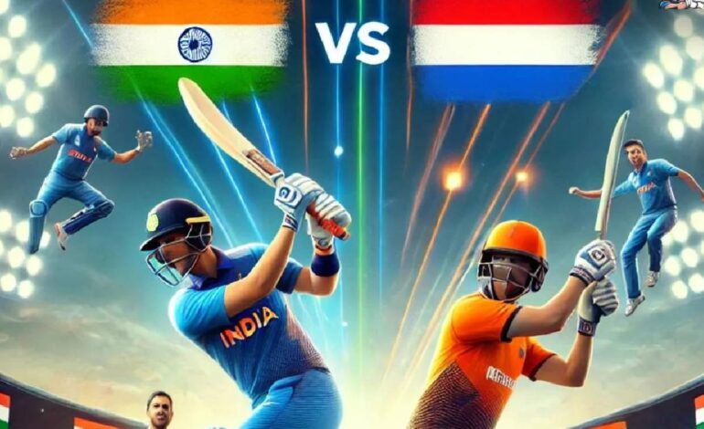 India National Cricket Team VS Netherlands National Cricket Team Players