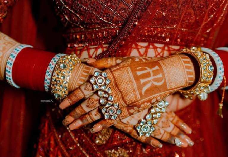 Mehndi Design Back Hand With Panels