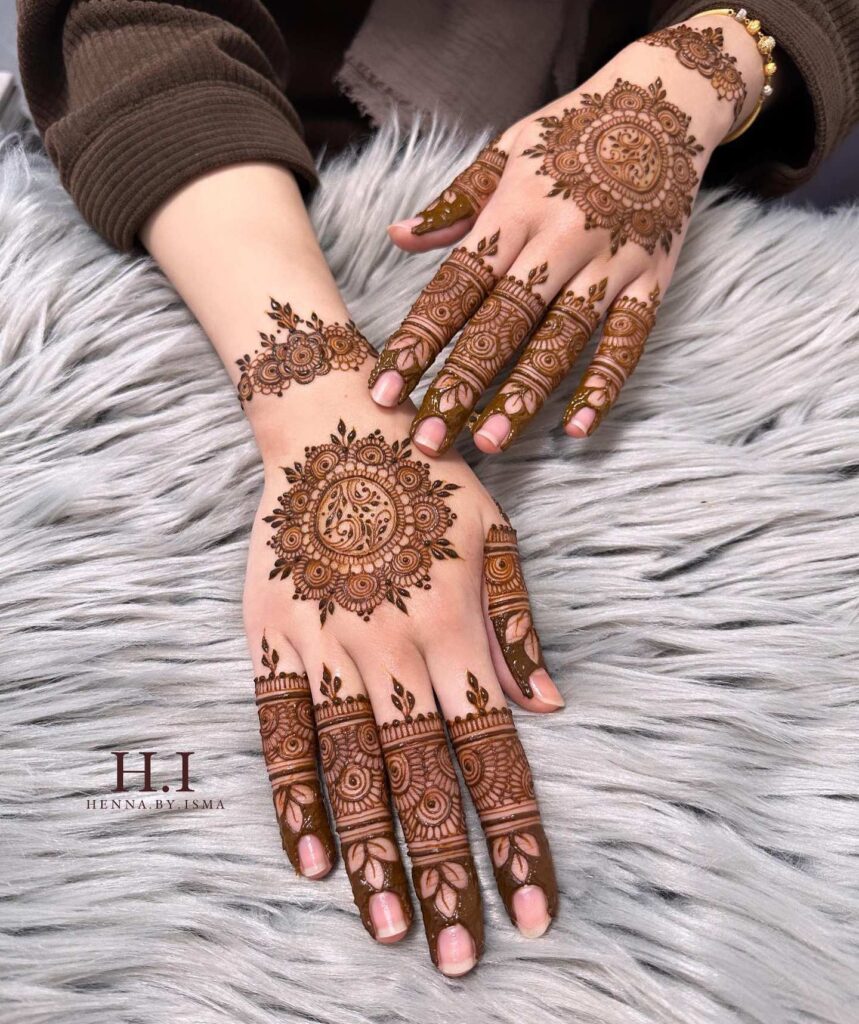 Instagram Stylish Mehndi Design