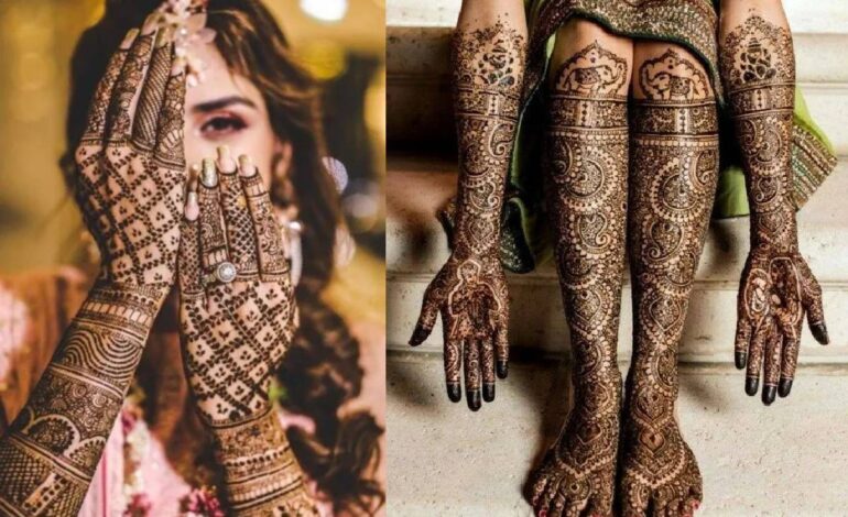 Top 10 Full Hand Dulhan Mehndi Design